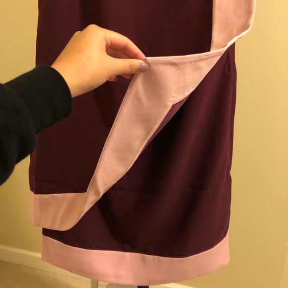 Ted Baker London Sleeveless Maroon Dress - Picture 7 of 7